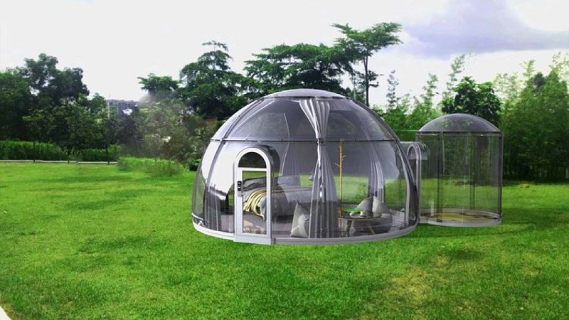 你知道嗎？火爆全網(wǎng)的星空房就是用改性PC塑料制作的