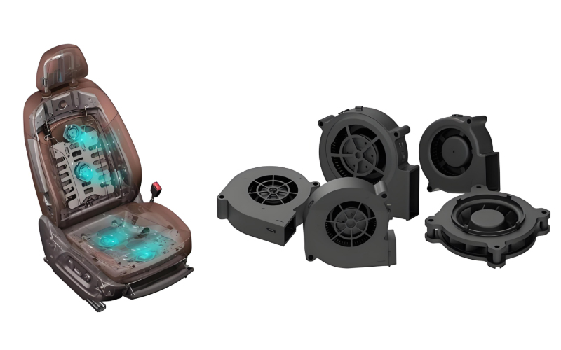 汽車(chē)座椅風(fēng)扇