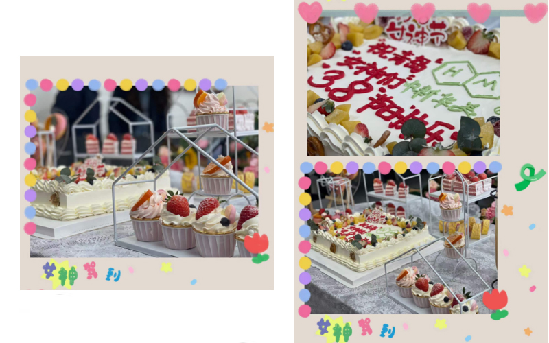 青島中新華美舉辦“3.8女神節(jié)”DIY插花活動(dòng)！